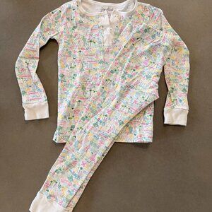 Joy Street LA Print Pajama Set Size 5 | 100% Pima Cotton Girls PJs